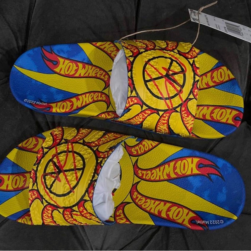 Sean Wotherspoon x Hot Wheels Adilette slides